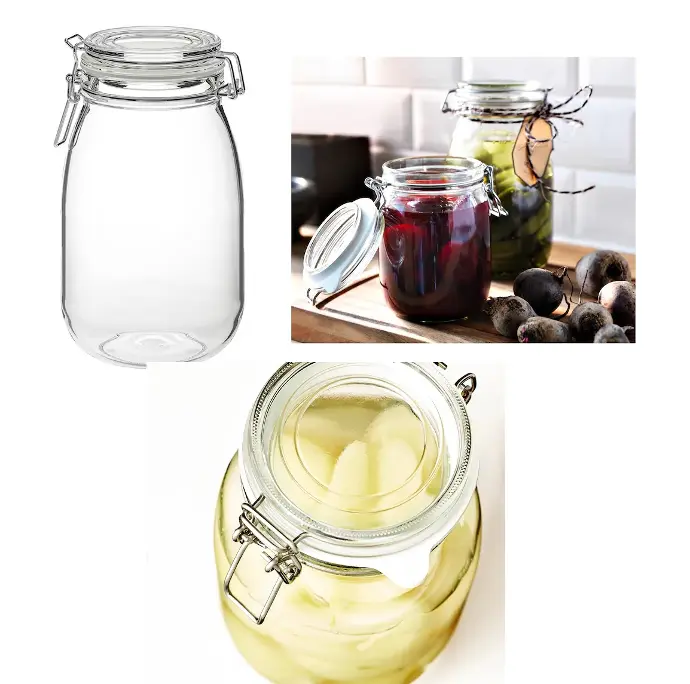 KORKEN Jar with lid, 1.8 l