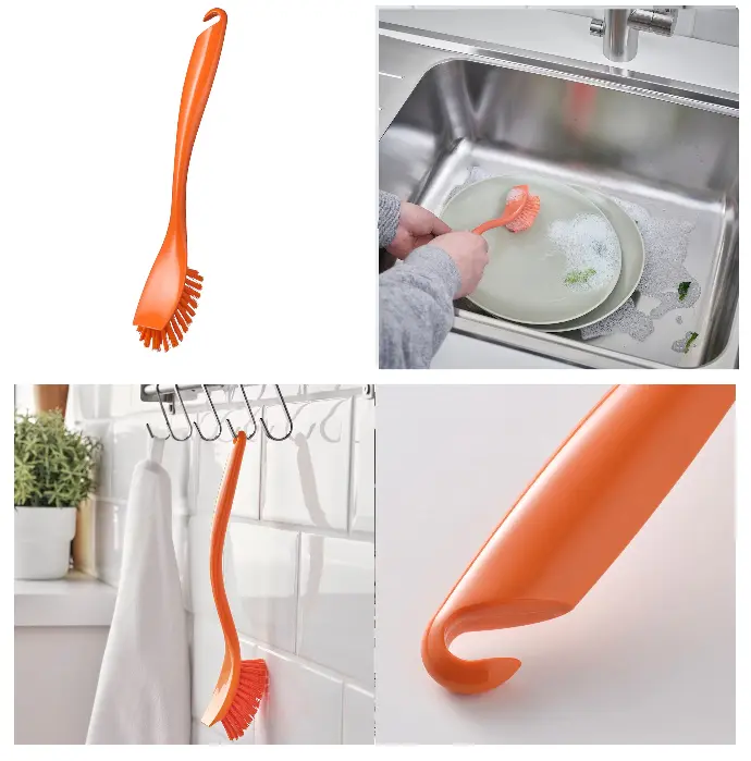 Dish-washing brush ORANGE