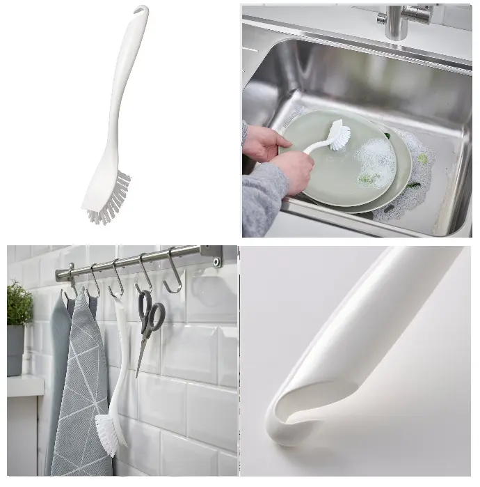 Dish-washing brush WHITE