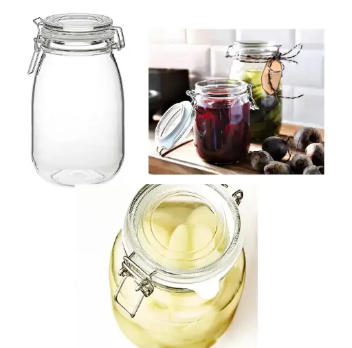 [10057] KORKEN Jar with lid, 1.8 l